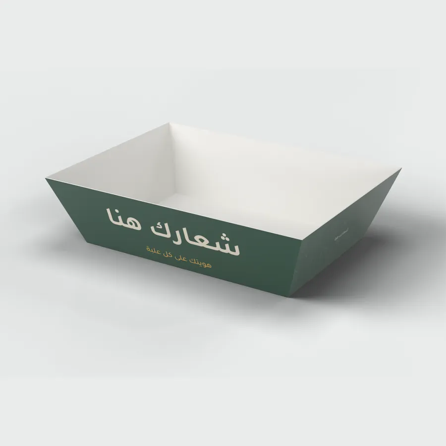 Food boat tray (hot dog tray) 16×11×5