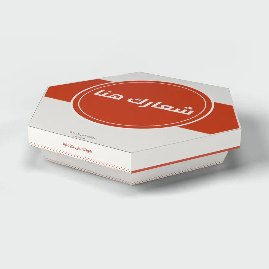 بوكس سداسي بتلات 30×30×7
