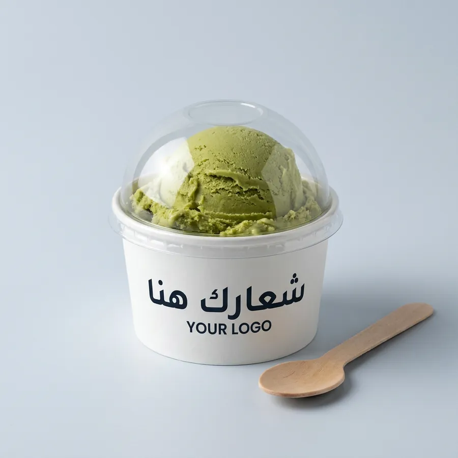 كوب آيس كريم مطبوع
