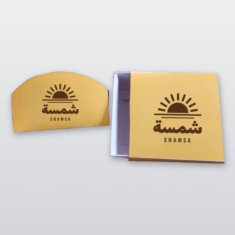 علبة دونات مطبوعة 10×10×5