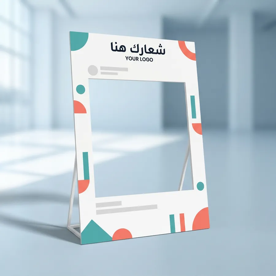 مجسمات مقصوصة وإطارات تصوير